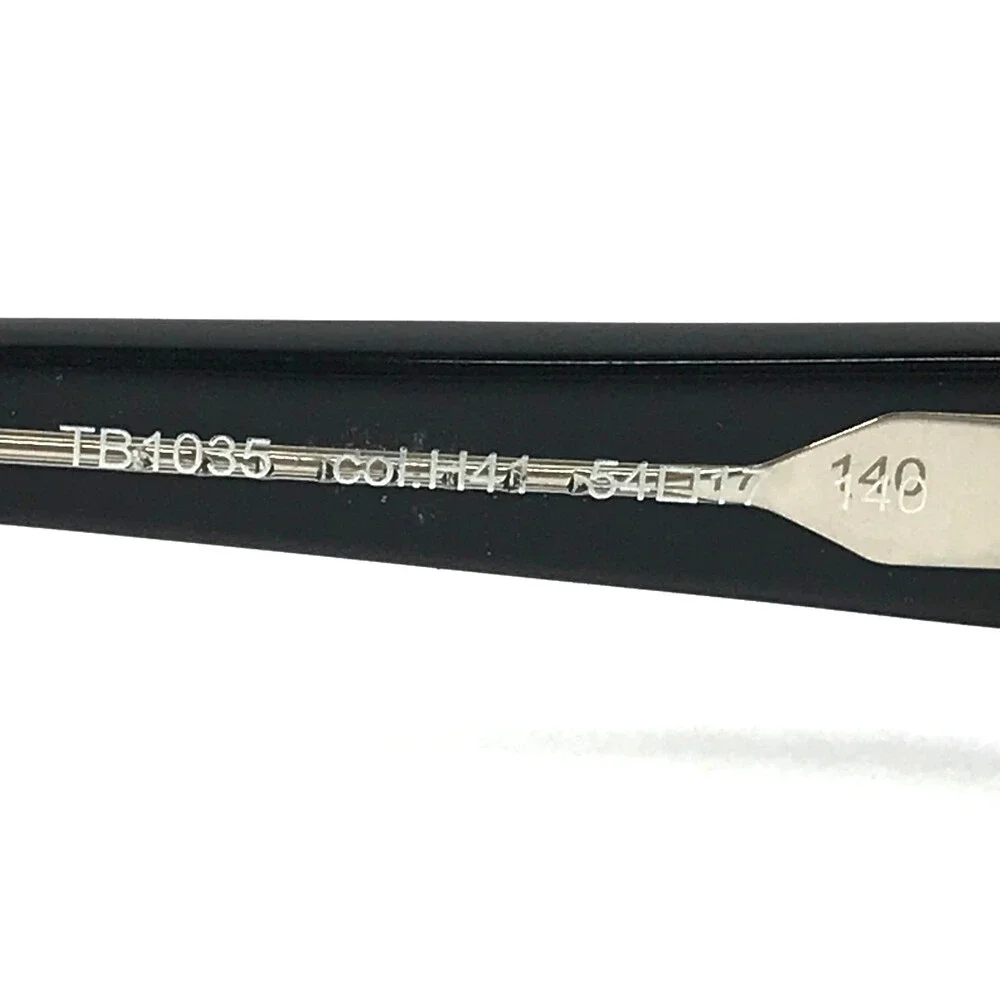 Timberland Eyeglasses Frames TB1035 Col. H41 Silver Black Rectangle 54-17-140